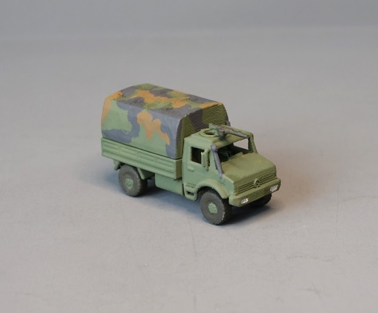 Unimog Truck Canvas Top camo